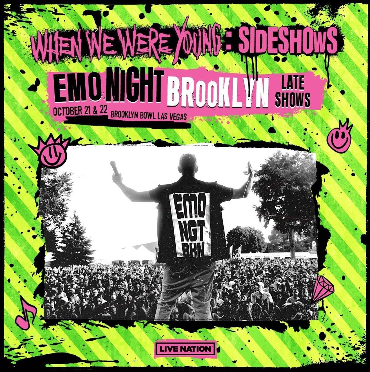 Tickets are OFFICIALLY on sale!! We have a few surprises up our sleeves for @whenwewereyoungfest + Special Guests TBA 🤫 Hit the link in our bio to secure your tickets while you can, and we&rsquo;ll see you in Vegas!! 🤘🔗