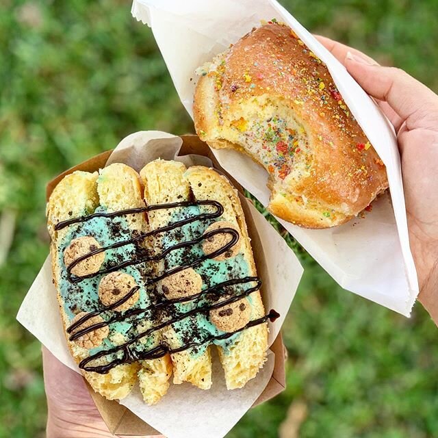 HAPPY #NATIONALDONUTDAY 🤗🍩 Celebrate with a DREAMBUN 🤤 Buy 1 Get 1 Half Off all day today 6/5 while supplies last. Hope to see you soon! 🐼🍦
&mdash;&mdash;
🚨OPEN EVERYDAY 2PM-9PM‼️