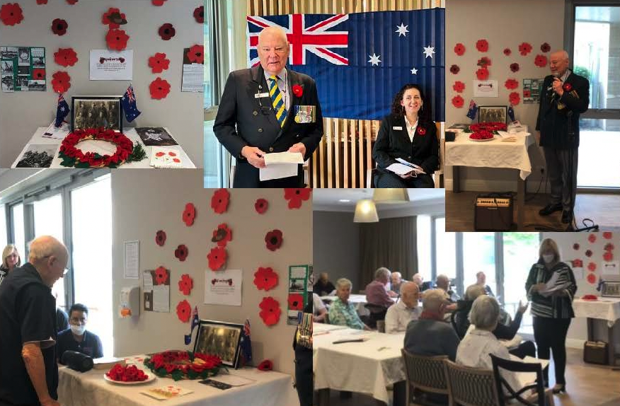 Remembrance Day 2021 at Warrigal Stirling 