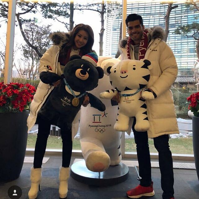 Mister Supranational @gabrielcorrea.oficial and Miss Supranational @___jenny.kim are having lots of fun in Korea, where the 2018 Winter Olympics will take place! 
@czarnypotok
@aquacitypoprad  @krytastrelnicamajerpodlesom
@officialmistersupranational