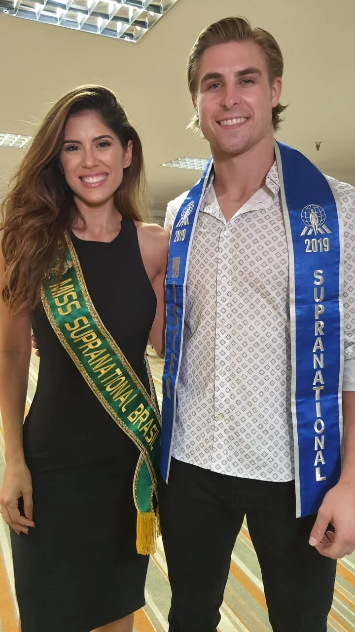 Mister Supranational Arrives in Brasilia