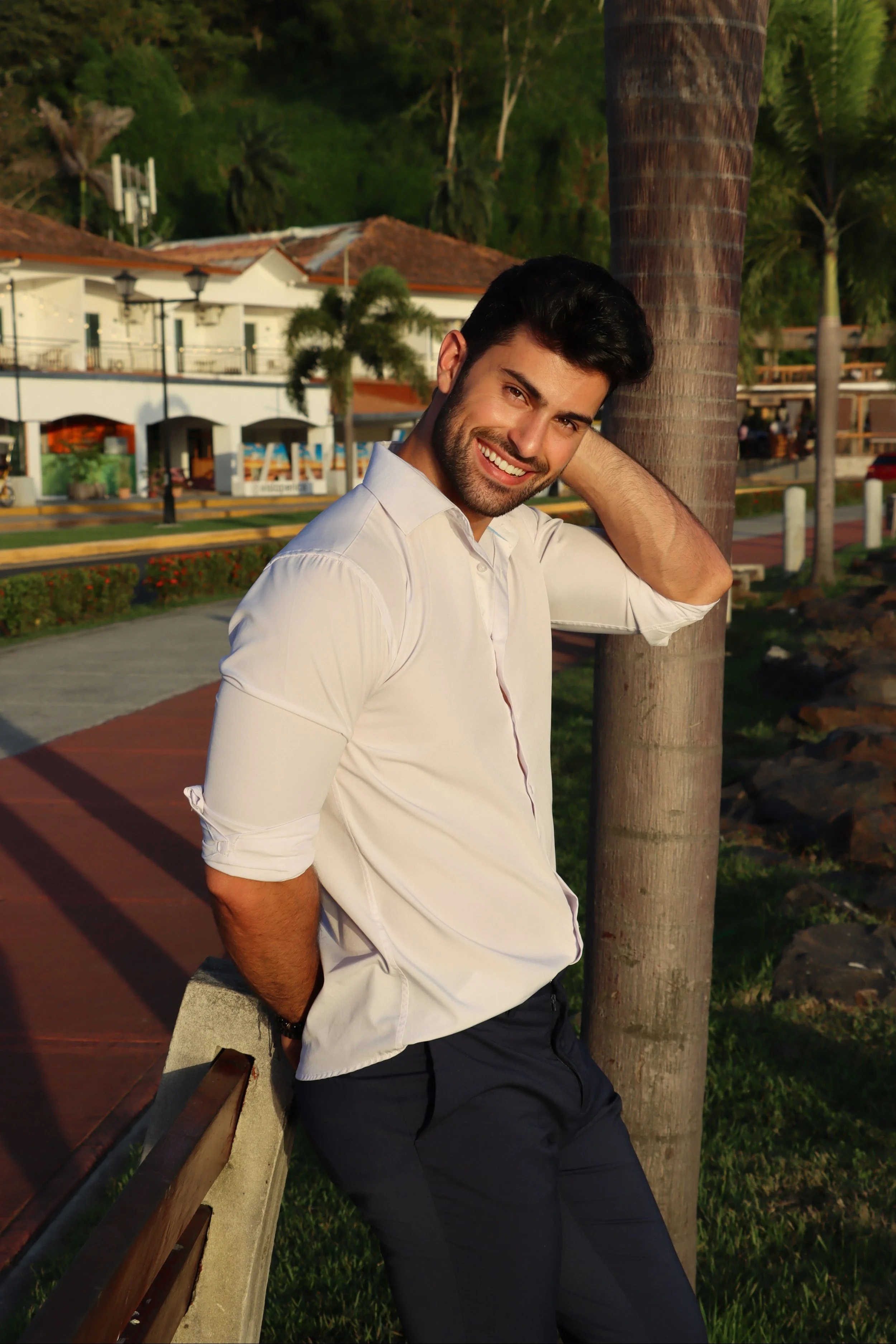 Luis visits Panama Viejo and the Probidsida Foundation 