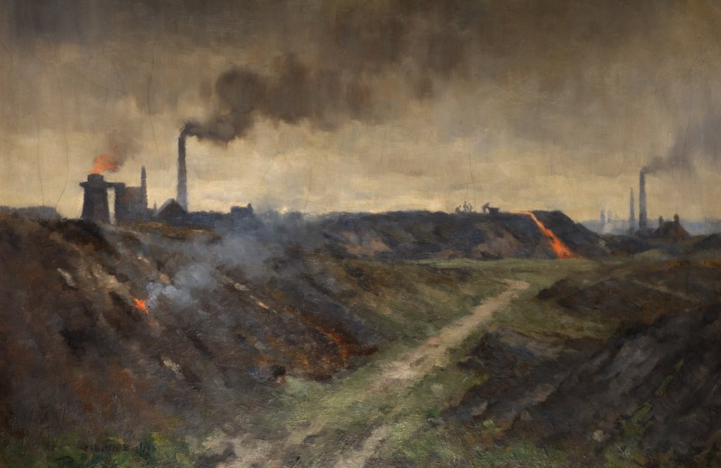 Tipping the Slag, Edwin Butler Bayliss (1874-1950)