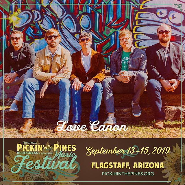 Find us at @pickininthepines in beautiful Flagstaff AZ on 9/14! Can&rsquo;t wait!