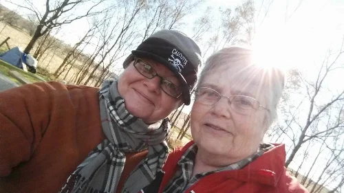Mom and me