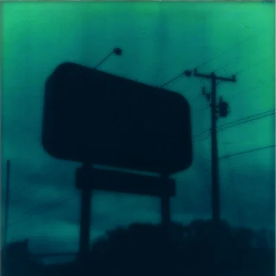 Polaroid expired film SX-70 abandonded highway sign Taylor Smith Studio.jpg