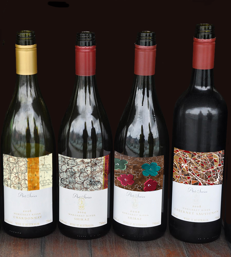 Artist Series Wine Labels