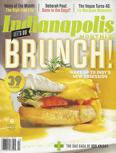 Indianapolis Monthly<br>March 2017