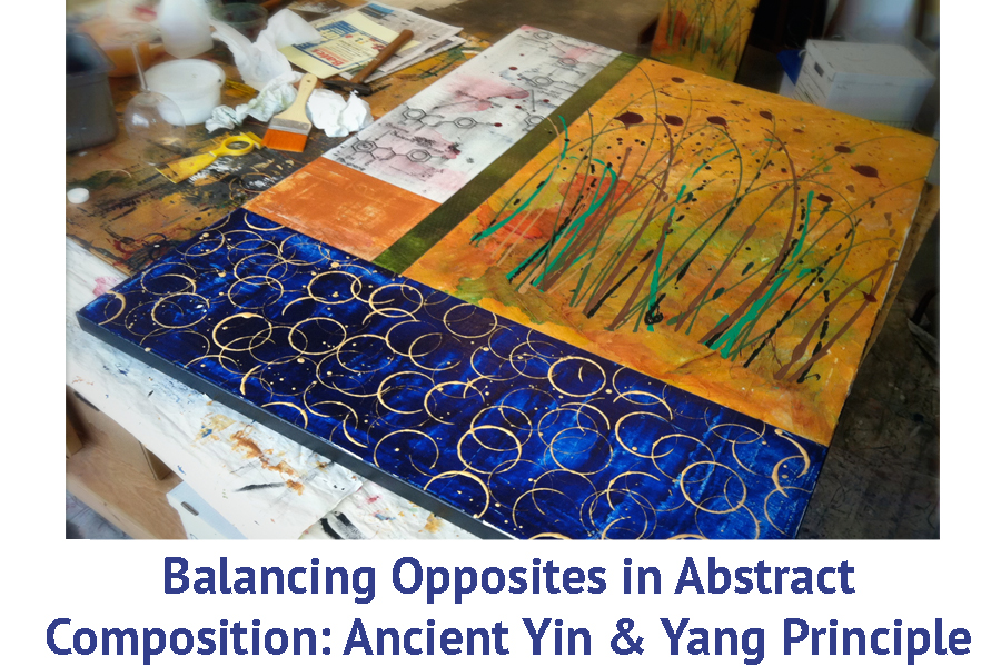  Artist Workshop "Balancing Opposites in Abstract Composition: Ancient Yin &amp; Yang Principle" artist travel workshops 