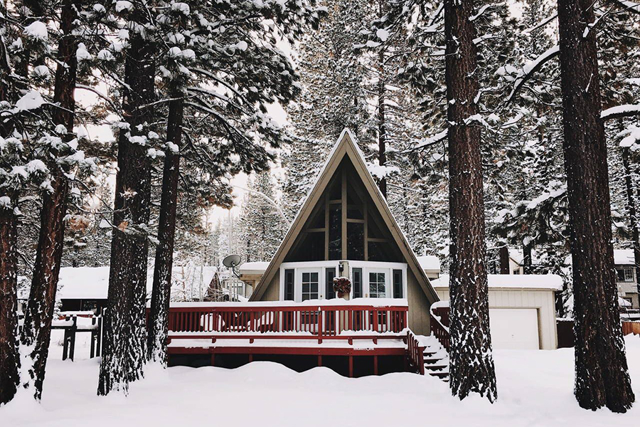 A-Frame Cabin Snow fight climate change through art.jpg