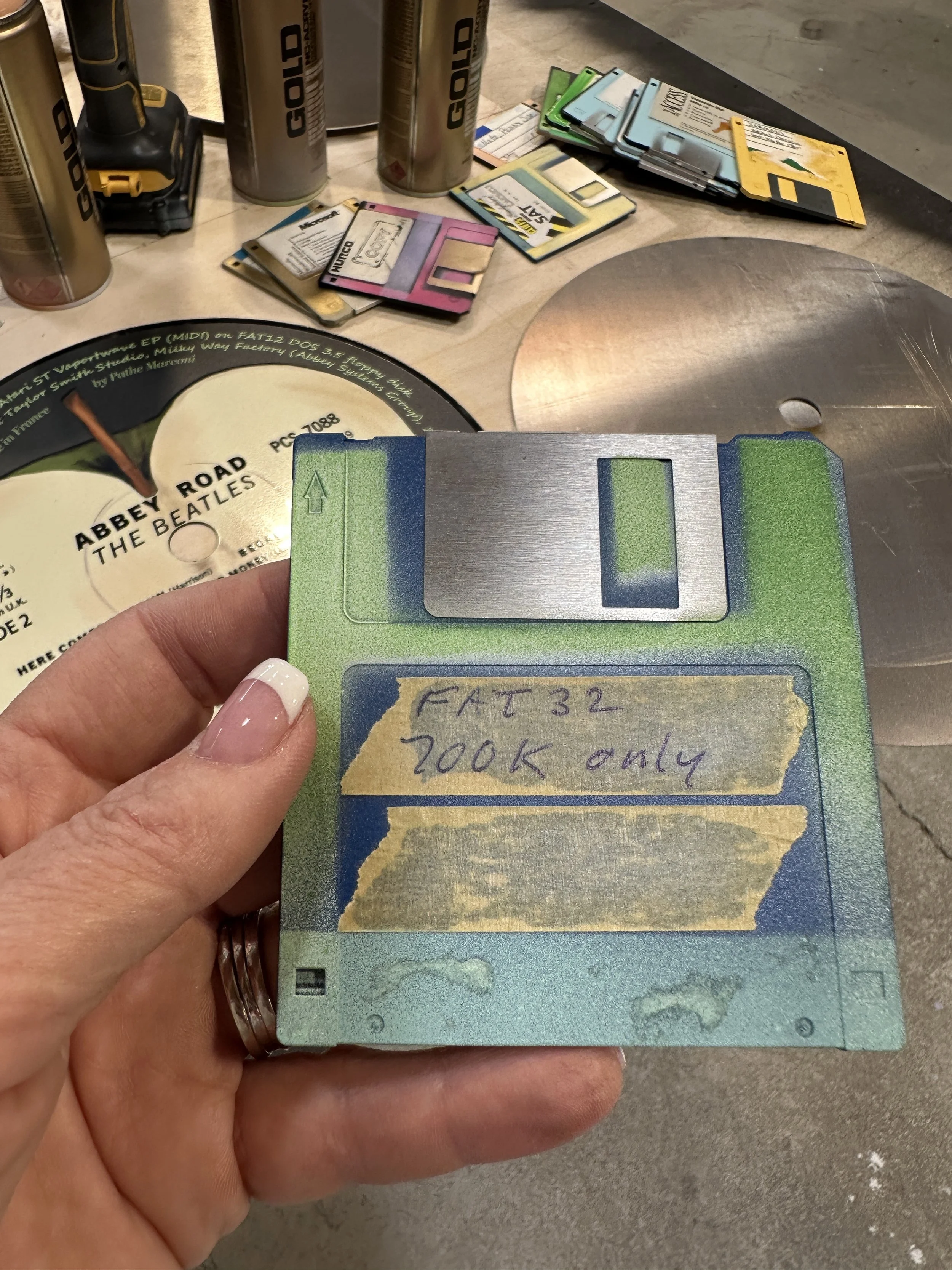 Selecting the disks