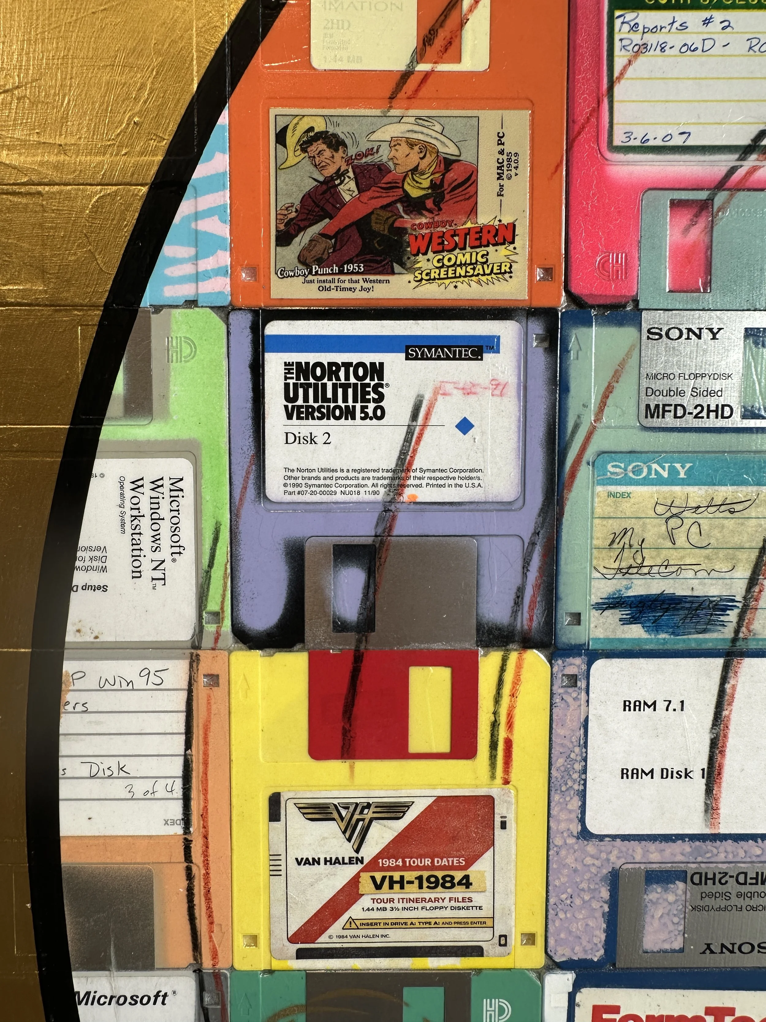 Van Halen – 1984 | Floppy Disk Detail (Copy)