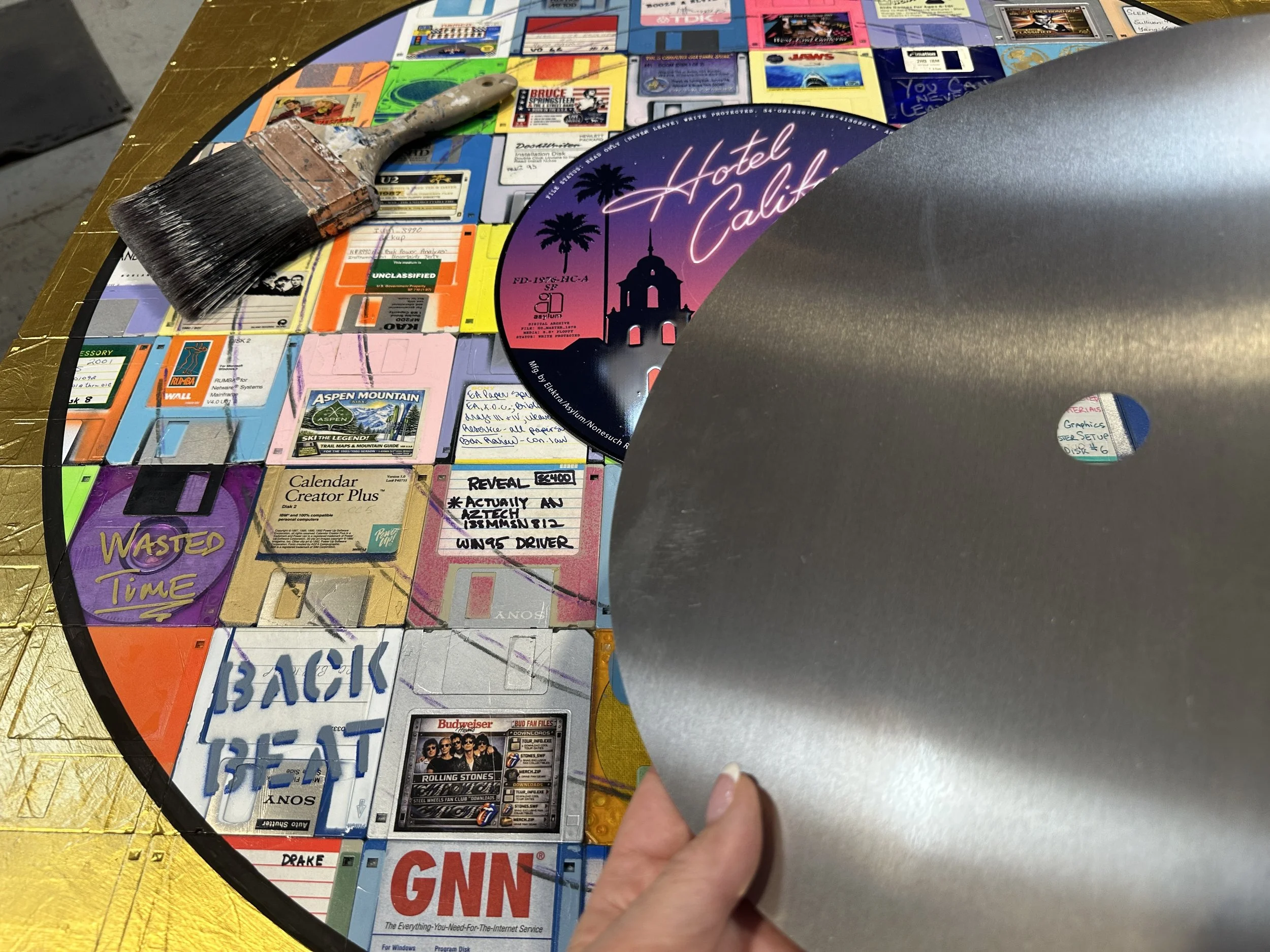 Hotel California (Side 1) — Studio Process