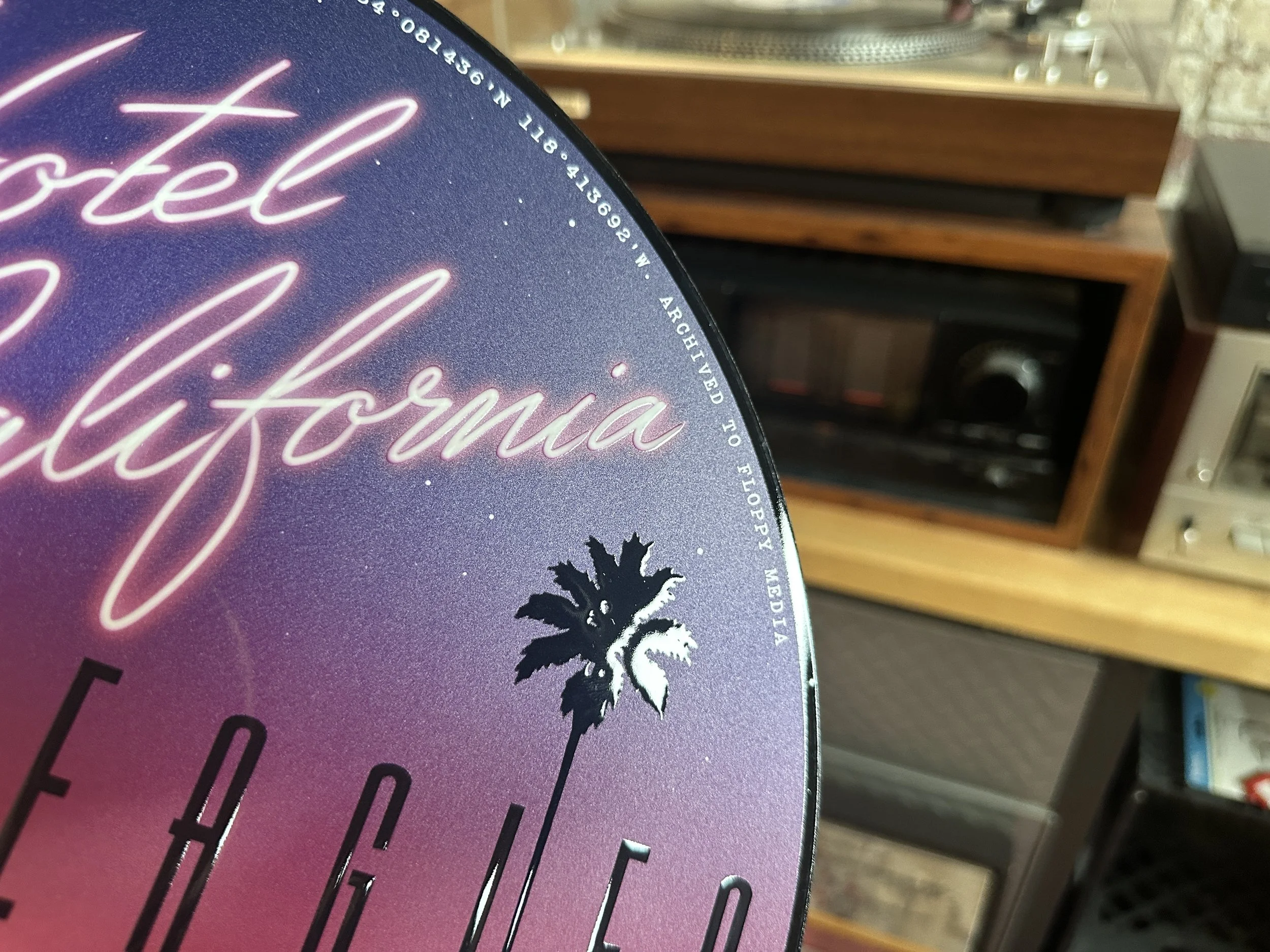 Hotel California (Side 1) — The Center Disc
