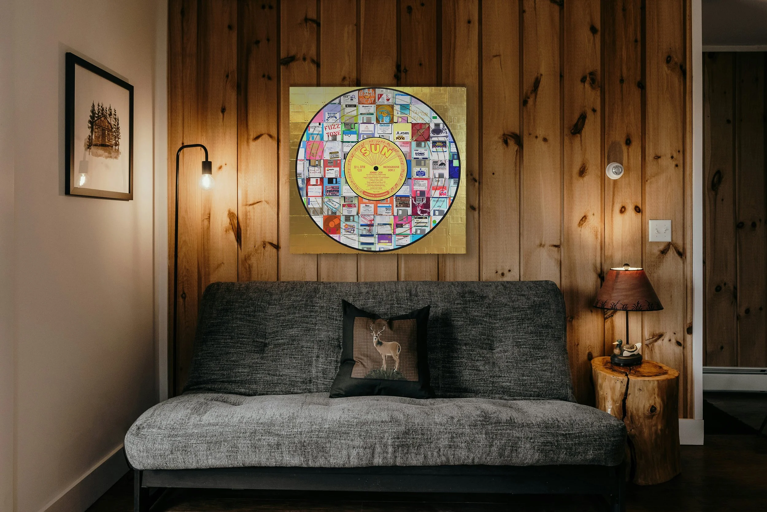 Taylor Smith At Folsom Prison Vinyl Series artwork shown in a wood-paneled interior
