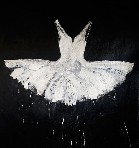 White Interstellar Dress