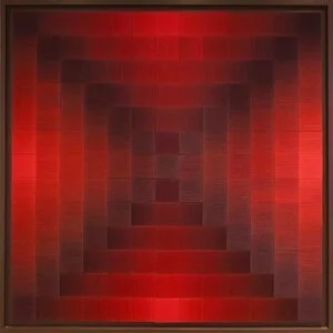 INFRAREDThreads On Wood74.8 x 74.8 in (190 x 190 cm)
