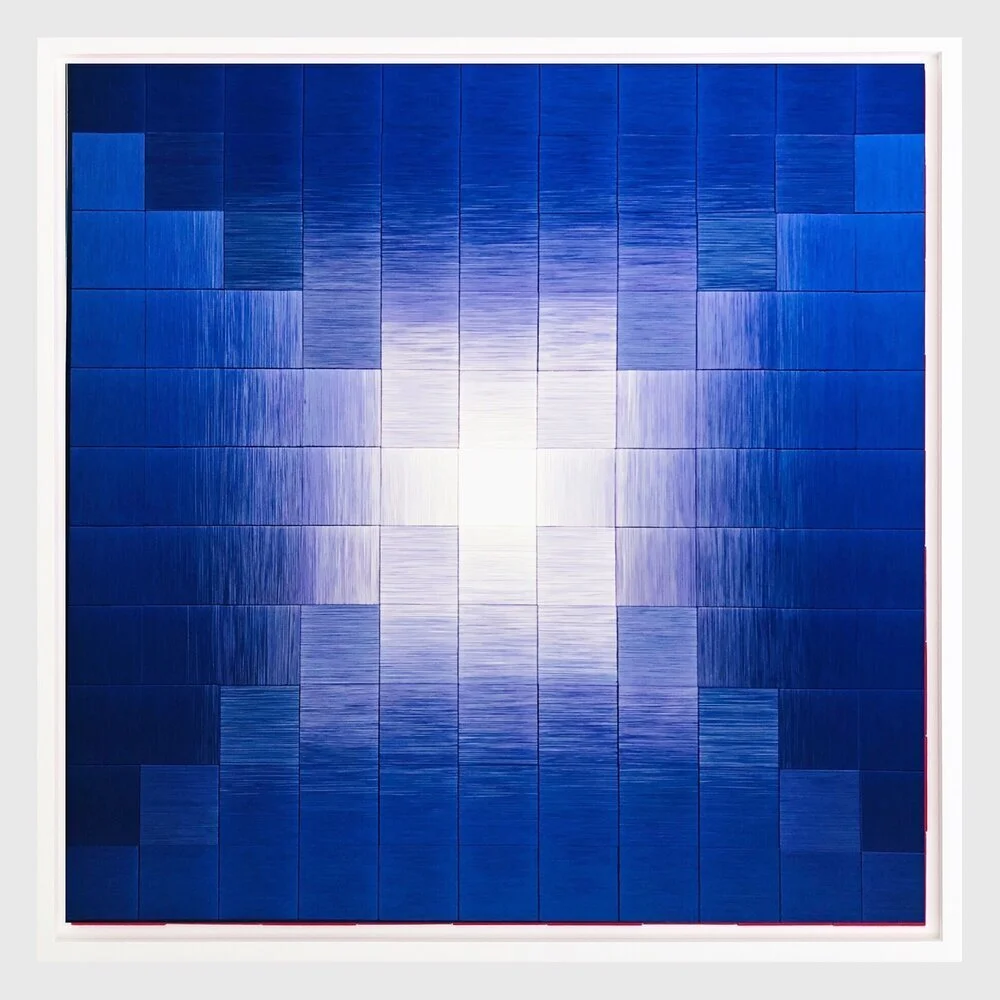 THE GIFT IIThreads On Wood39.37 x 39.37 in (100 x 100 cm)