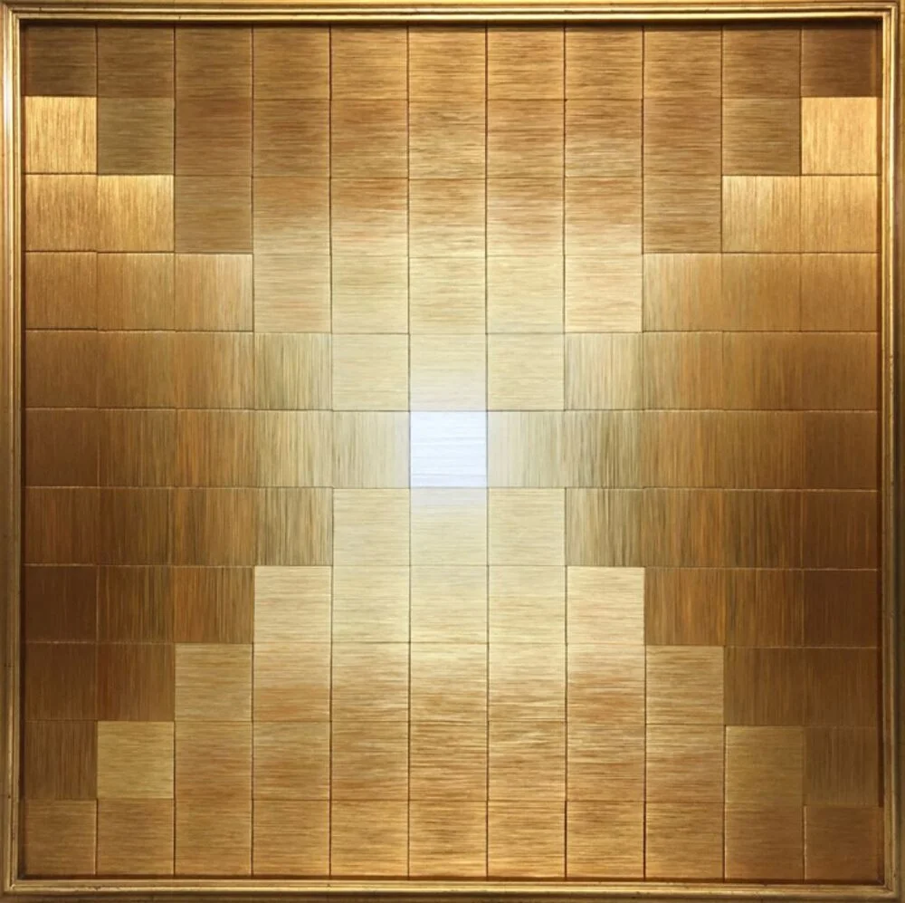 THE GIFTThreads On Wood39.37 x 39.37 in (100 x 100 cm)