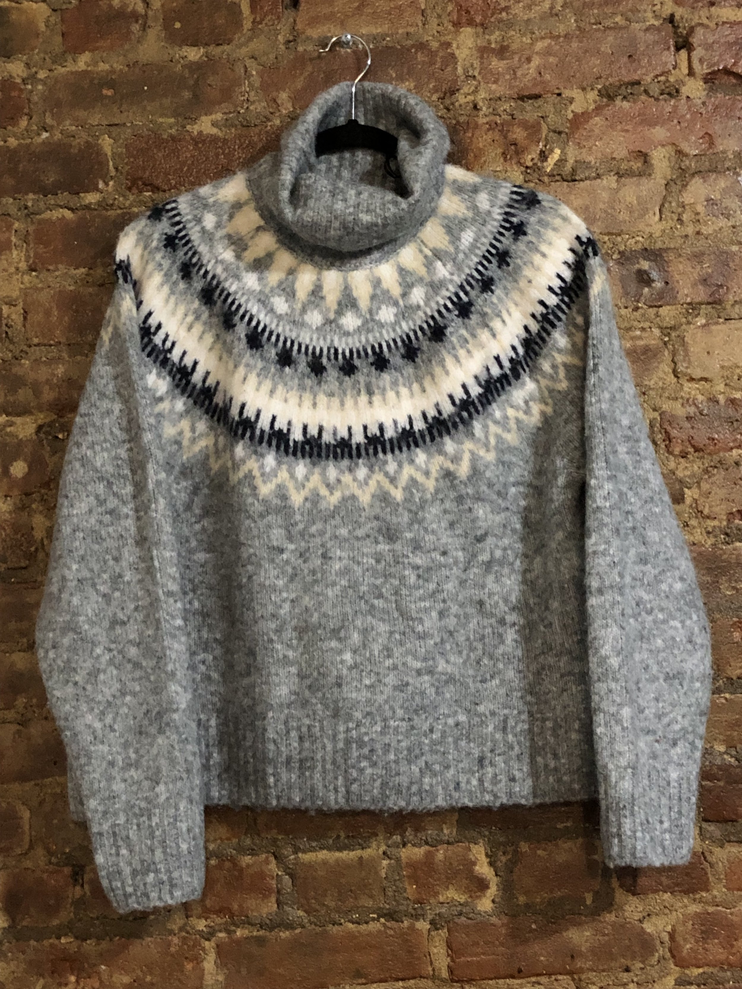 Fairisle Mohair Ski Sweater