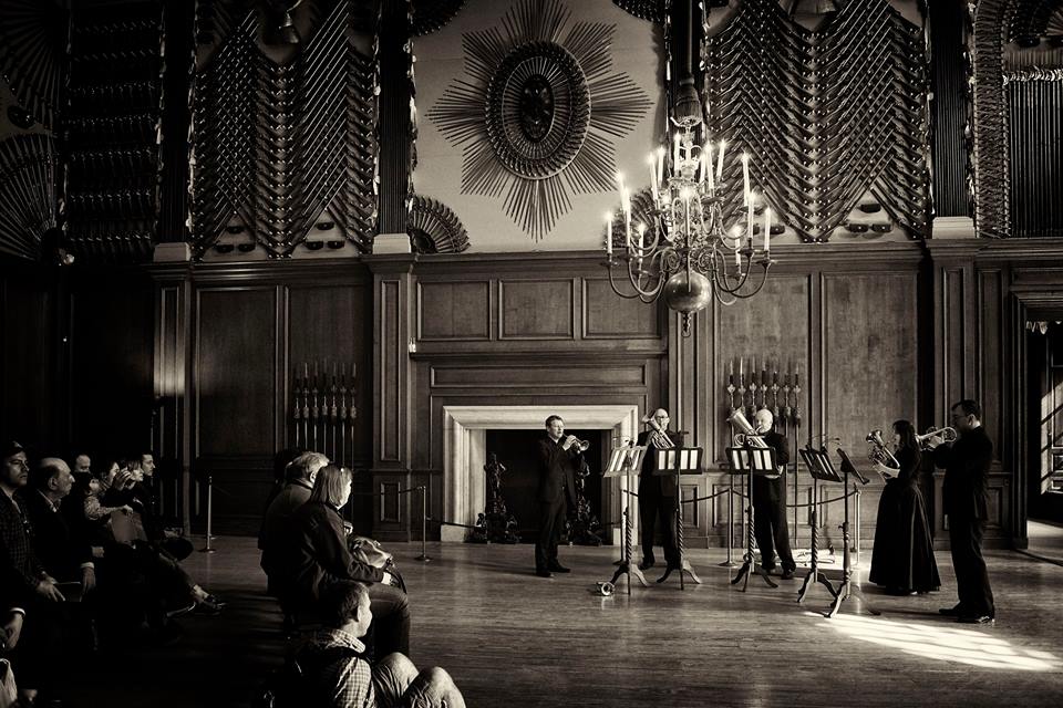 The Prince Regent's Band at Hampton Court (photo Daniel Serafini)