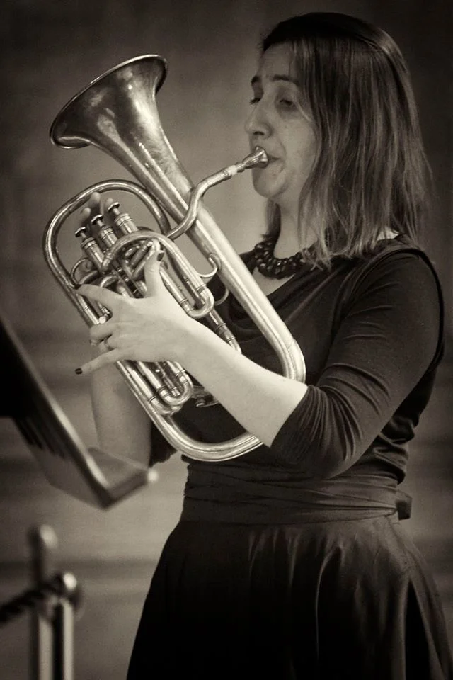 Anneke Scott - The Prince Regent's Band at Hampton Court (photo Daniel Serafini)