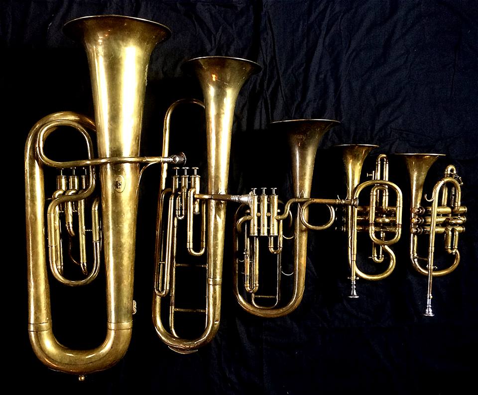 Instruments used in "The Celebrated Distin Family" recording