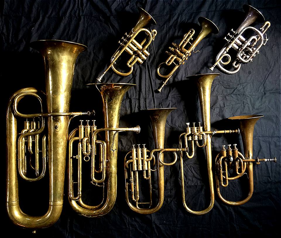 Instruments used in "The Celebrated Distin Family" recording