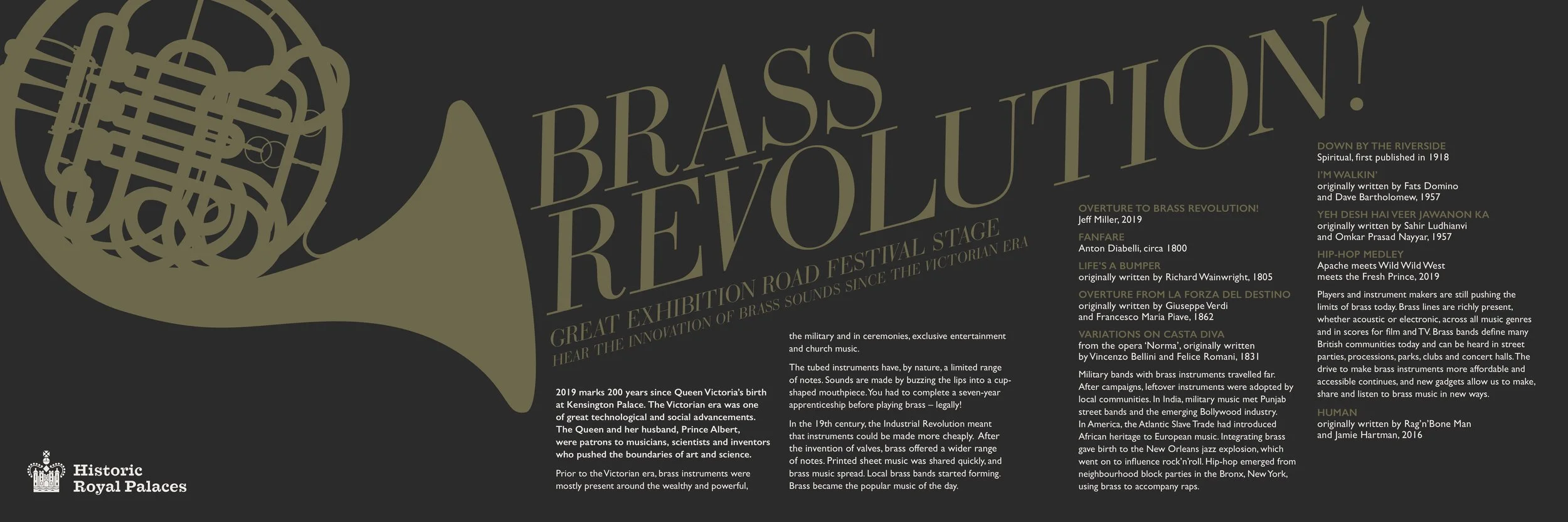 Brass Revolution! Part of The Great Exhibition Road Festival 2019