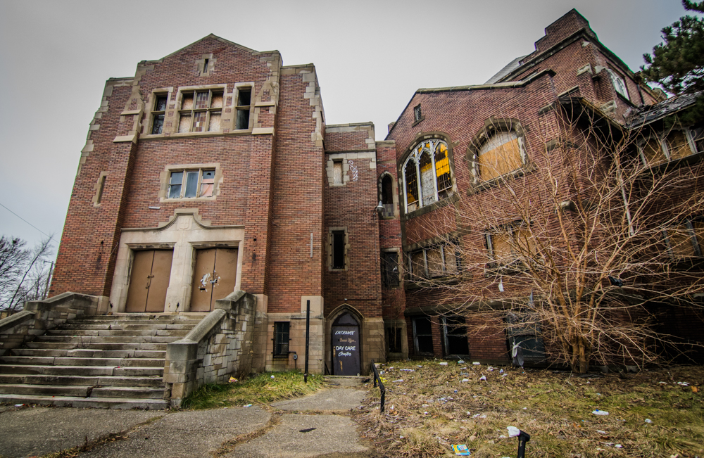 The church connecting to the parish center - Photo by Felicia Fullwood