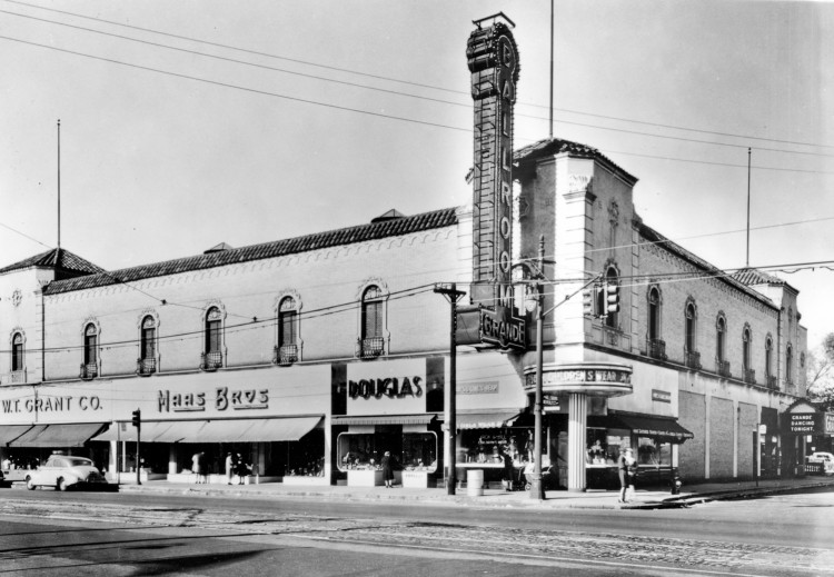 The Grande Ballroom shortly after it opened. Photo from the Burton Historical Archives.
