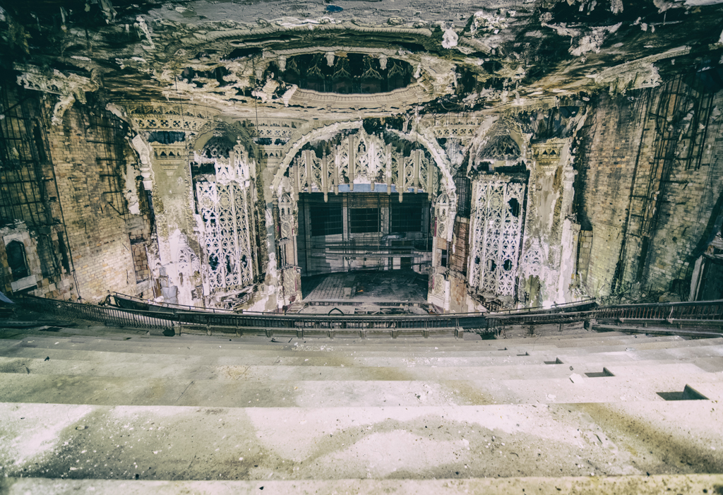 The United Artists Theatre in 2016. Photo by Eric Hergenreder.