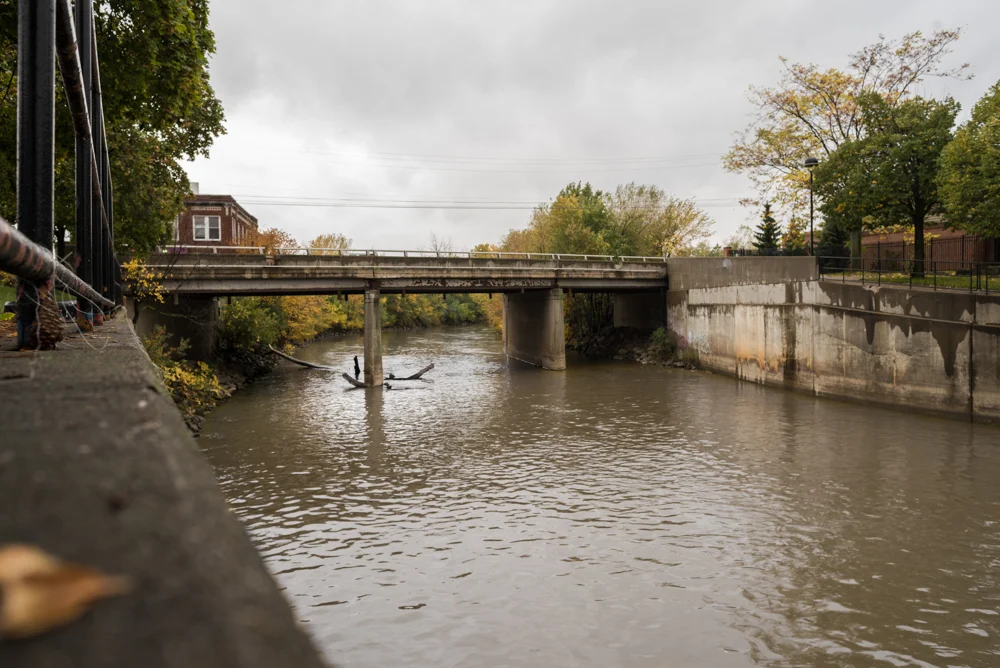 Photo of the Flint River by Eric Hergenreder.