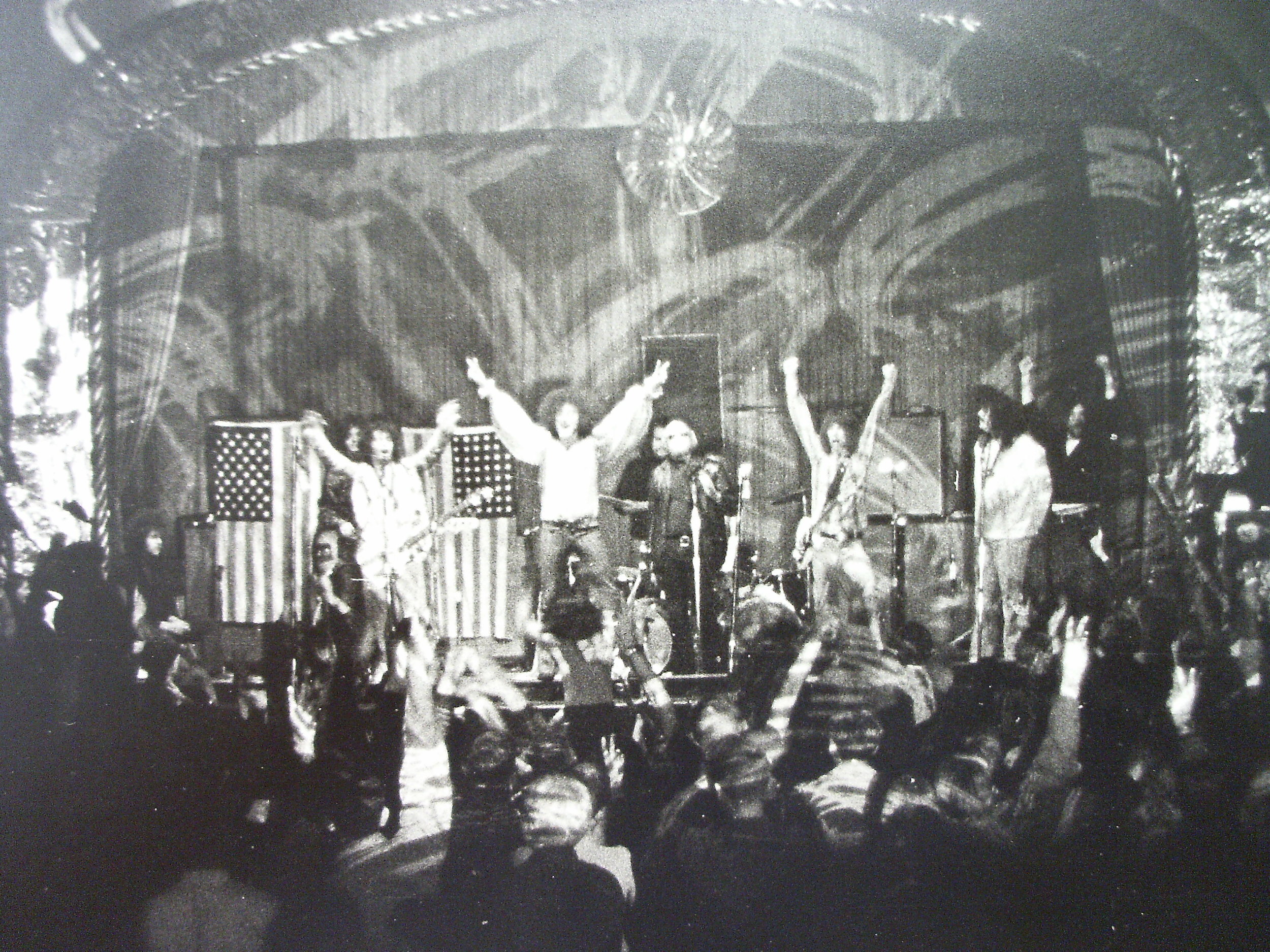 The MC5 performing at the Grande Ballroom, unknown source.