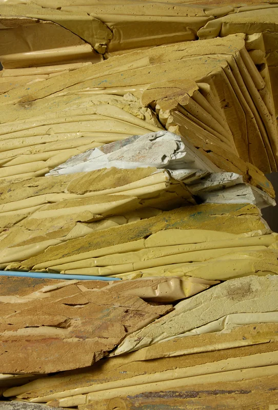 Pages 1-299 (detail), 2011, Concrete, 84 x 36 x 36 inches Collection of the Town of Davidson, NC