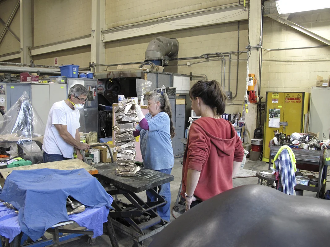 Polich Tallix Fine Art Foundry, Rock Tavern, NY, 2010