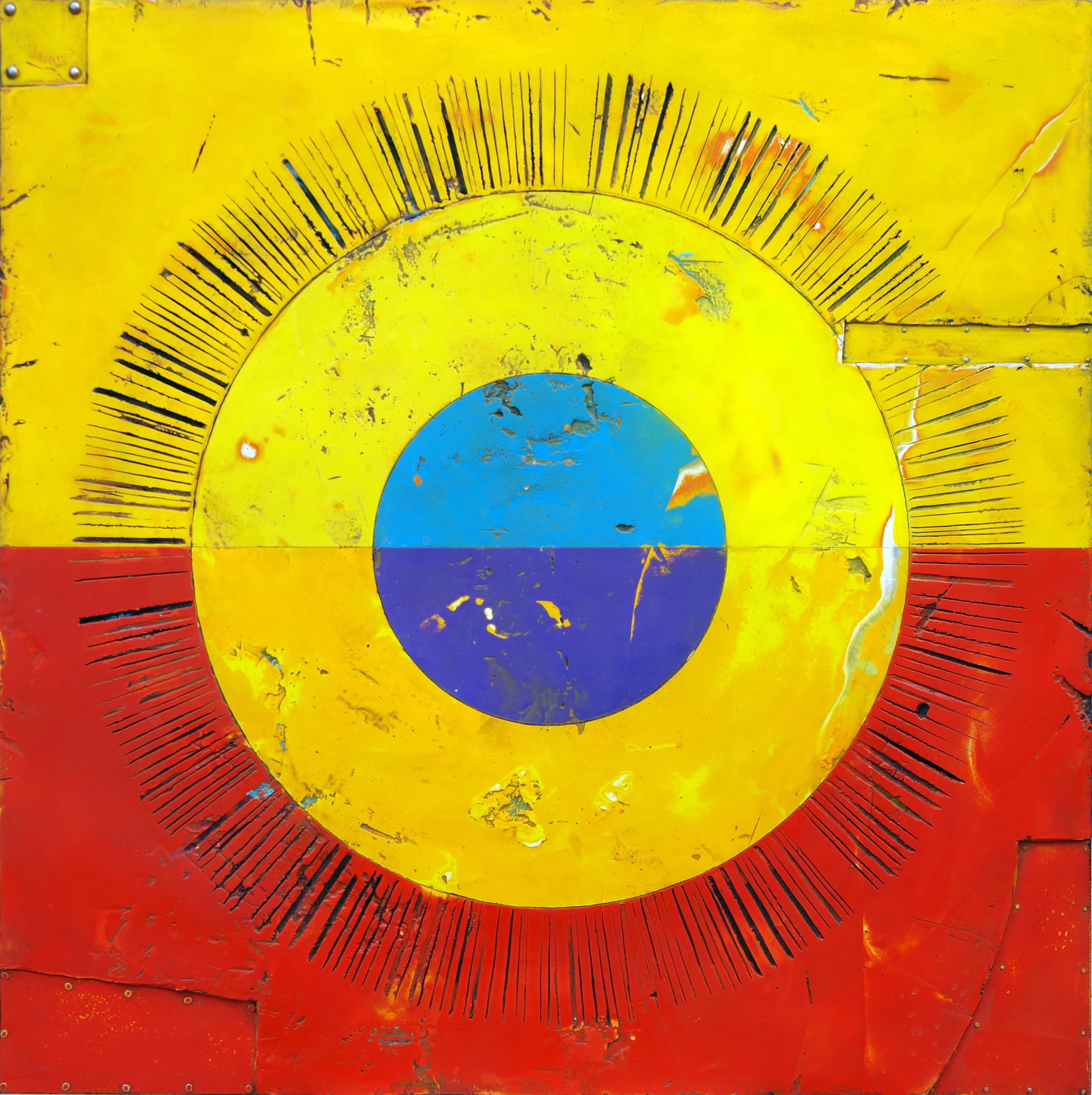 Circular Division (Orange & Yellow)