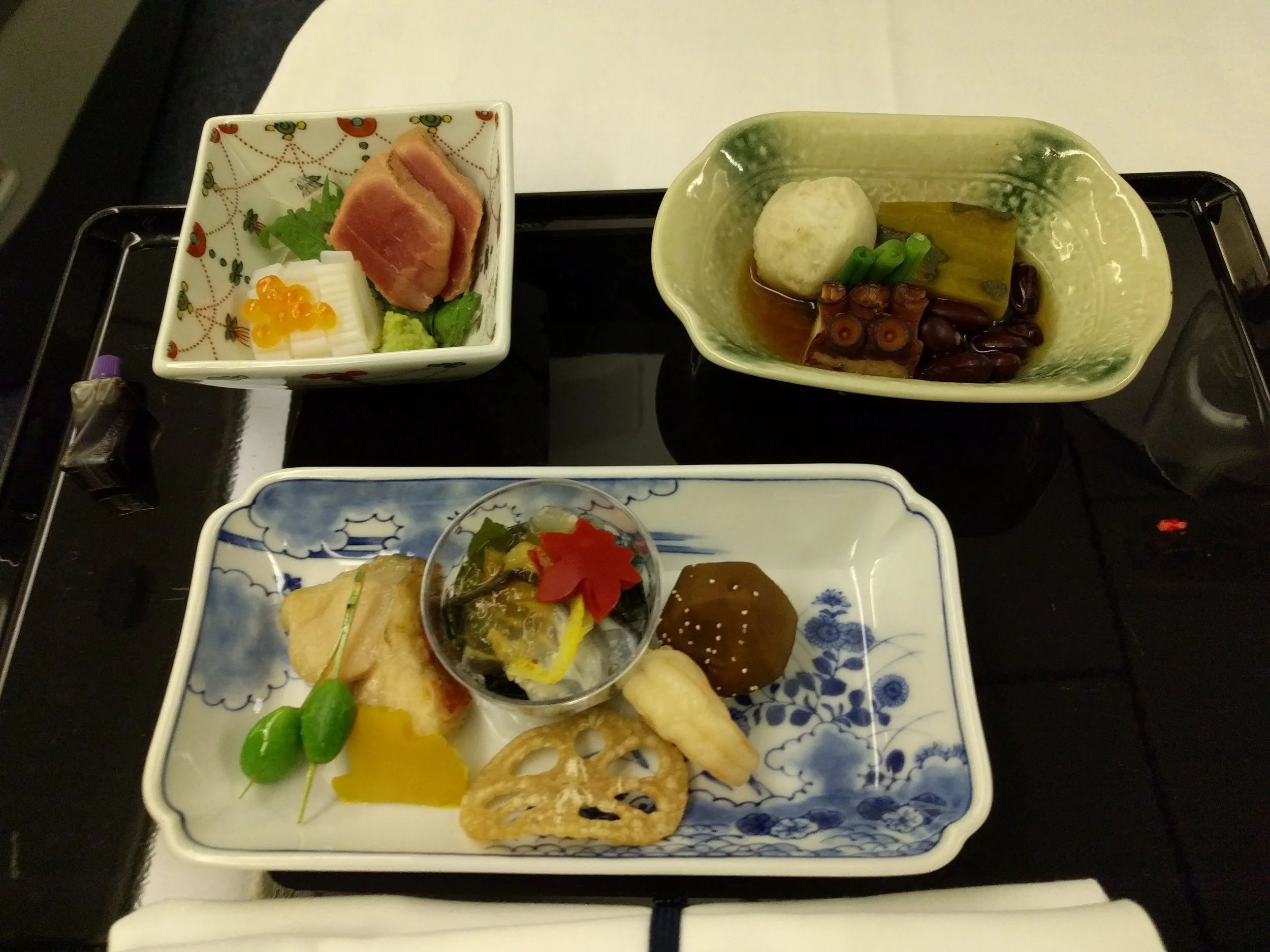 Airplane food on ANA