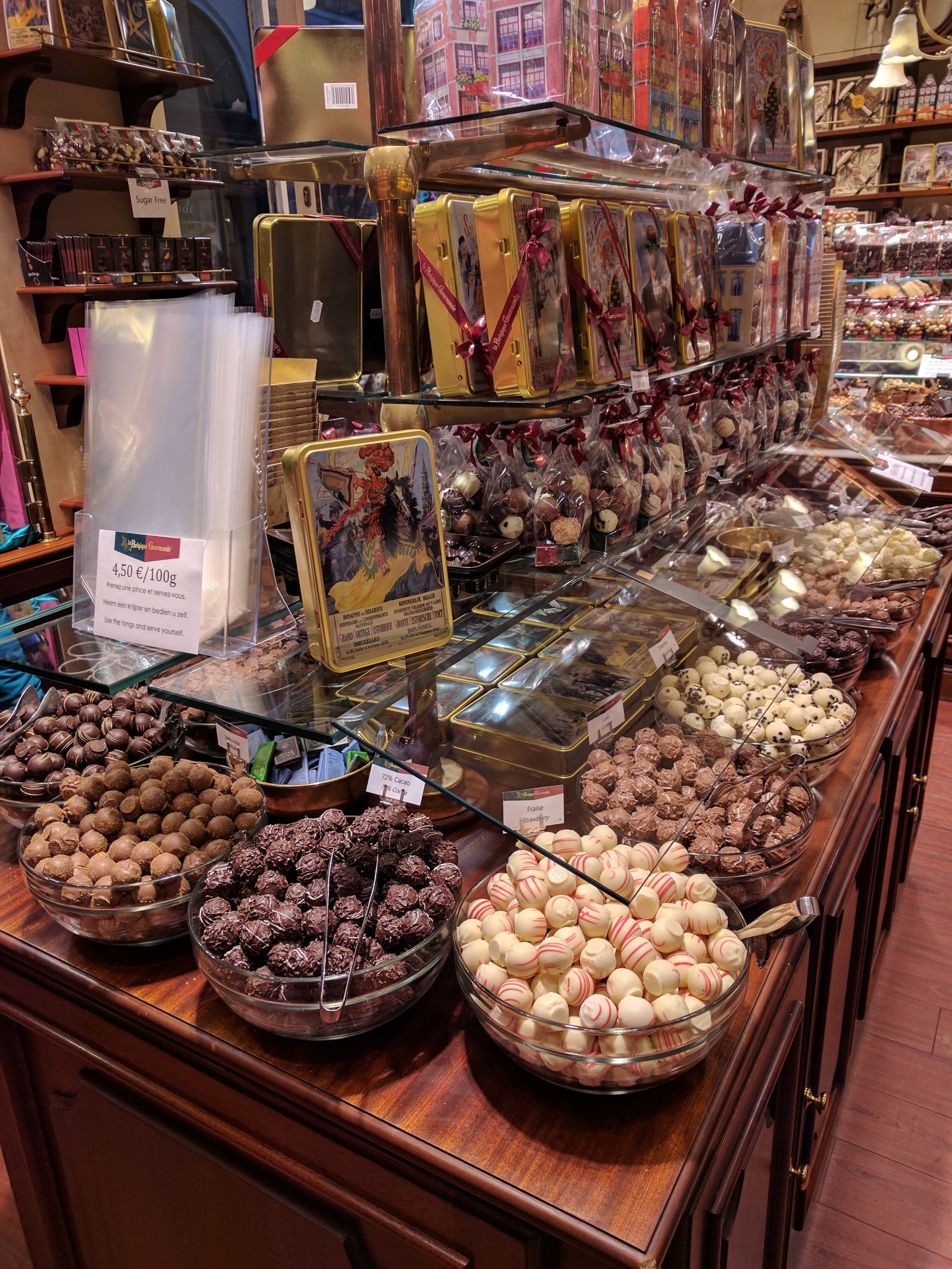 Other touristy chocolate shop we went into