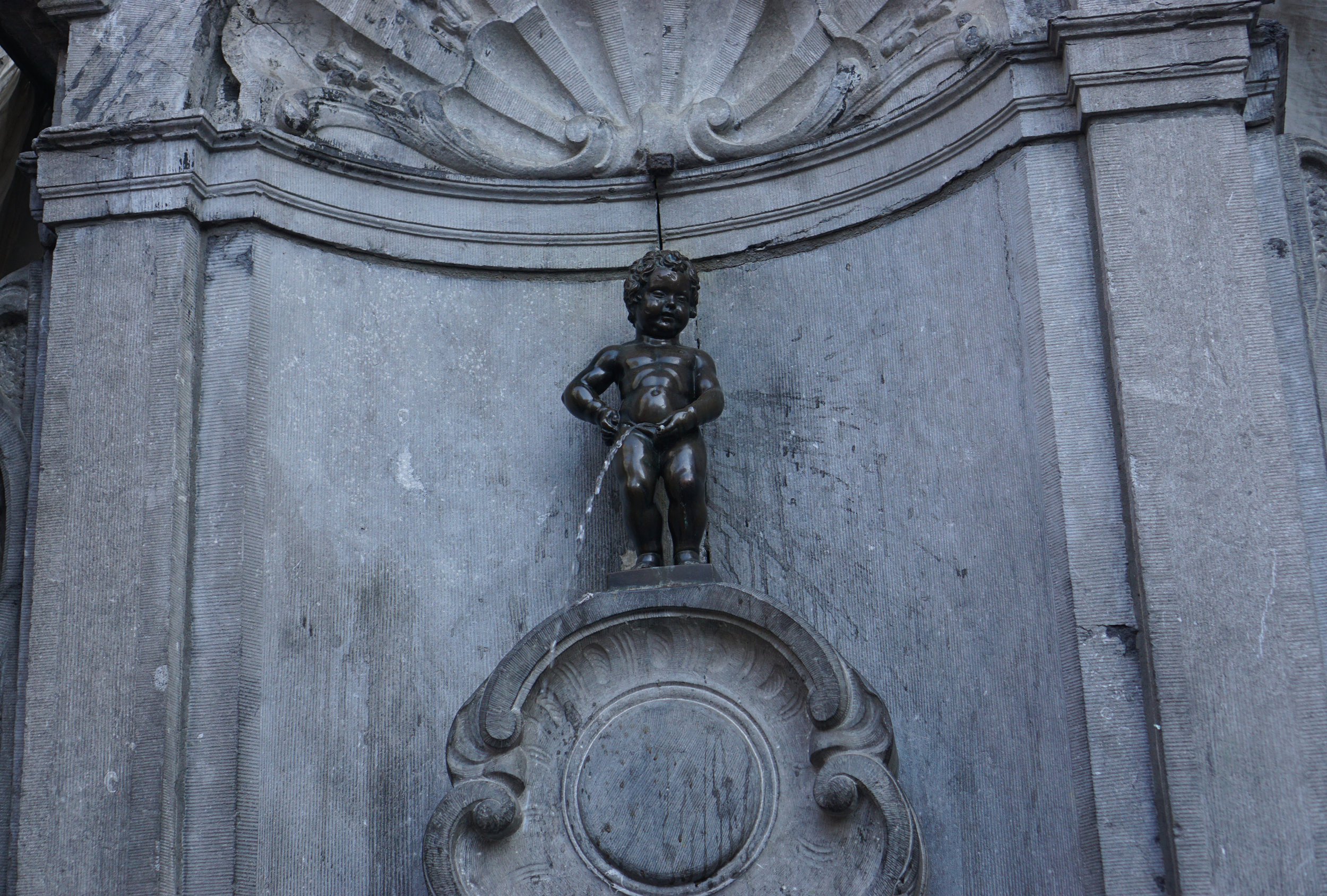Mannekin Pis - pissing boy