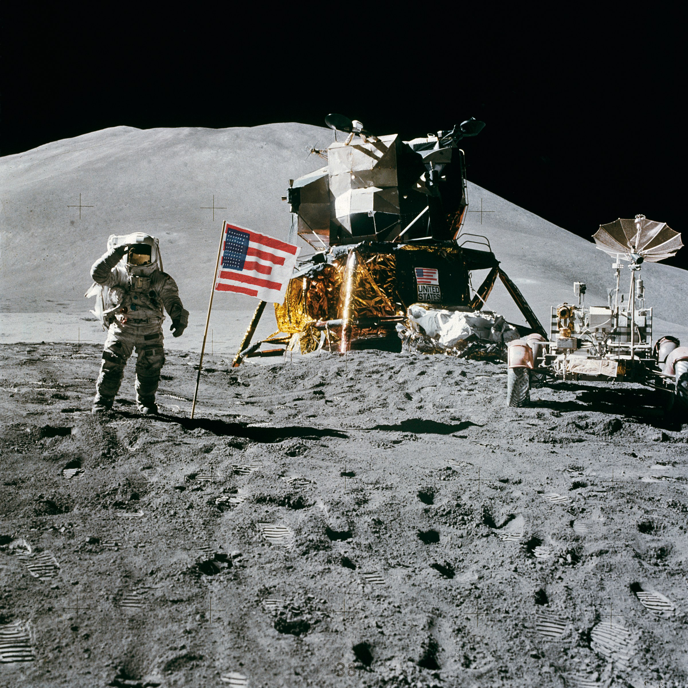 1973 / Apollo 15 moon landing
