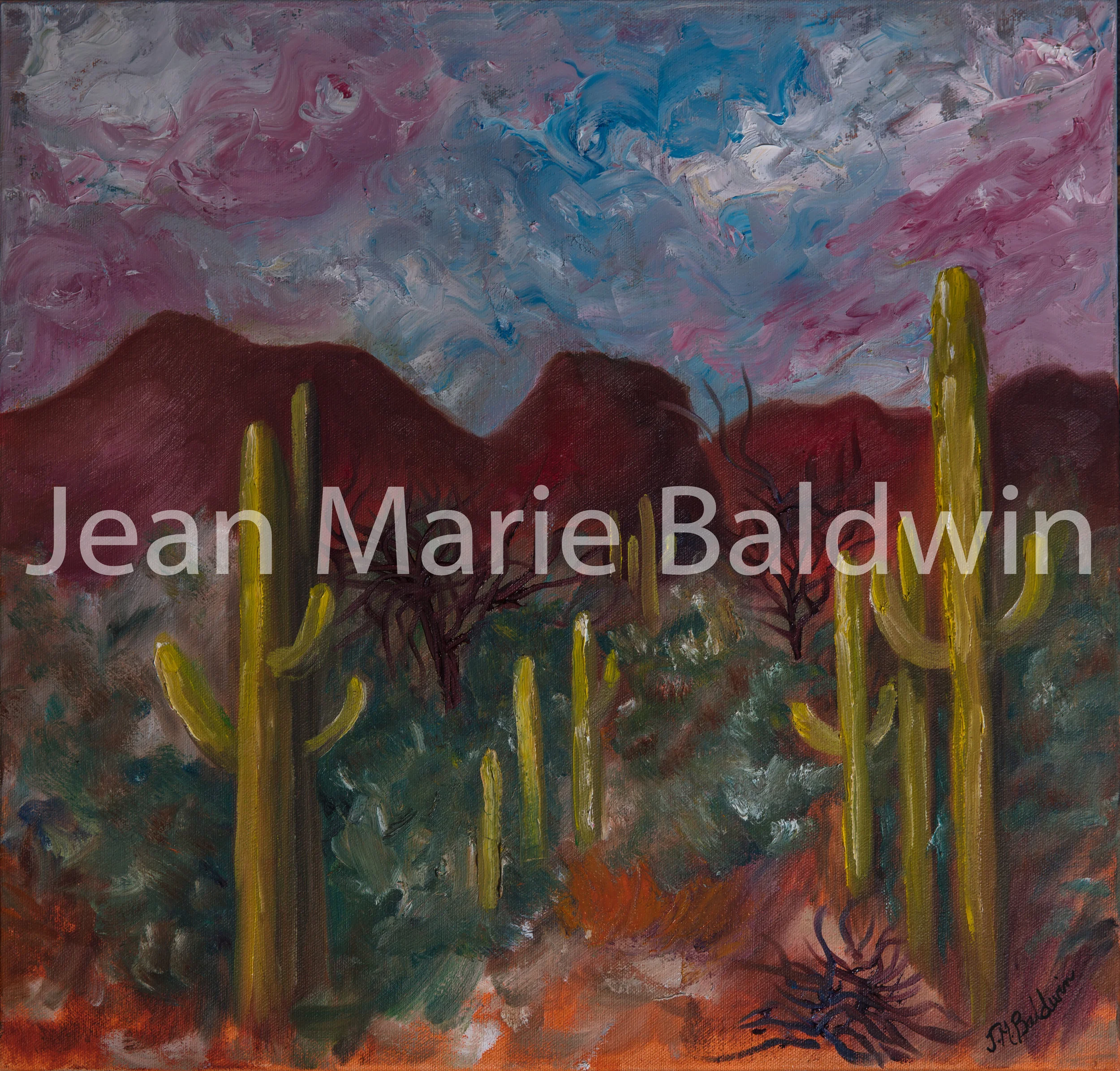 Cactus and Mountains