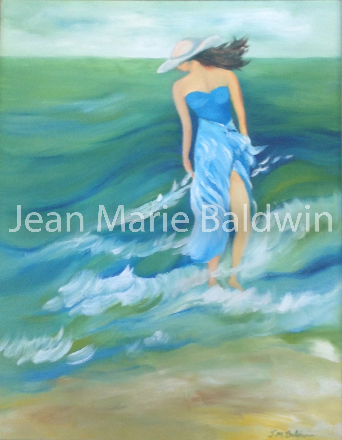 Woman in the Surf