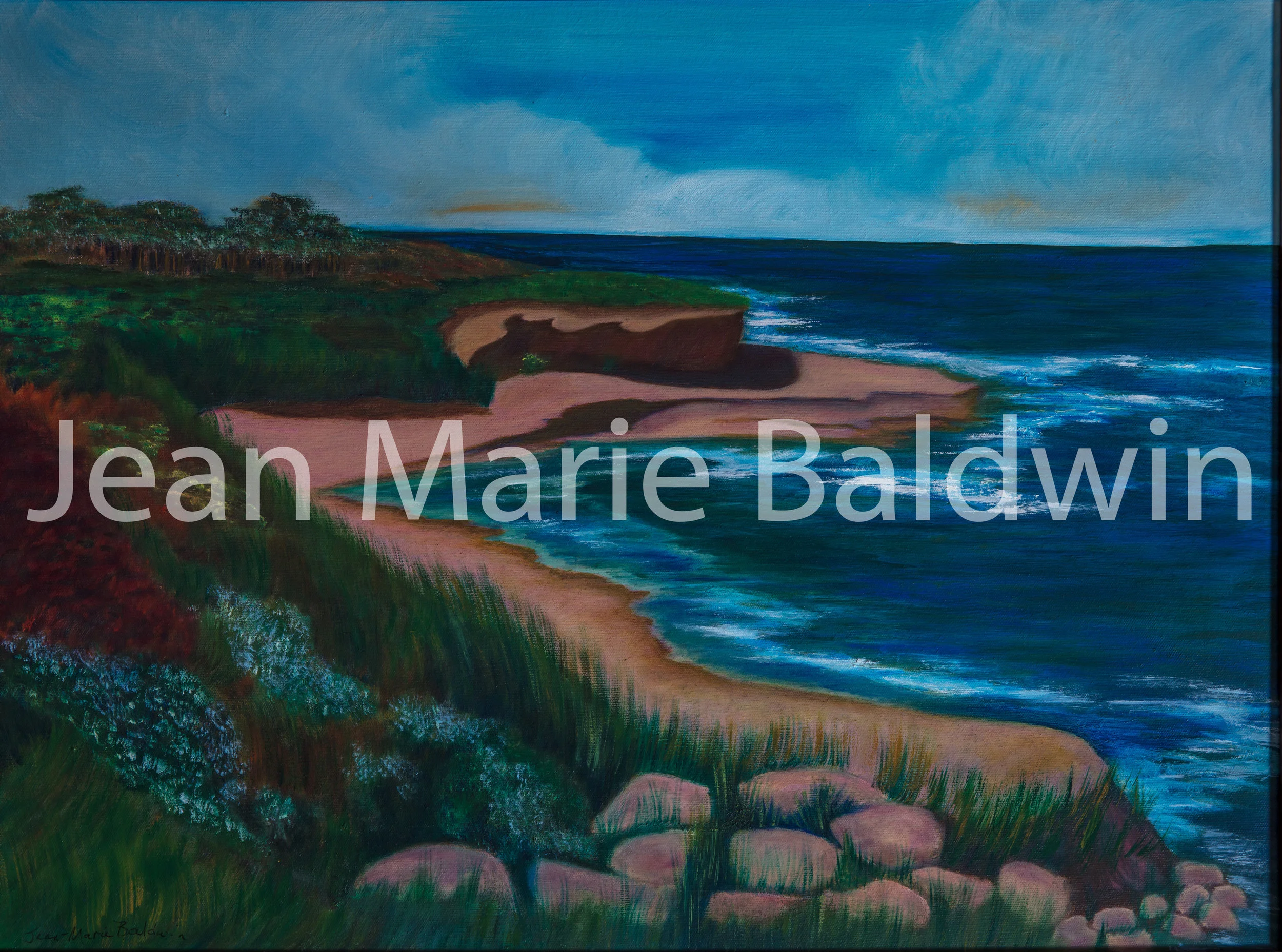 Beach at La Jolla, Ca.