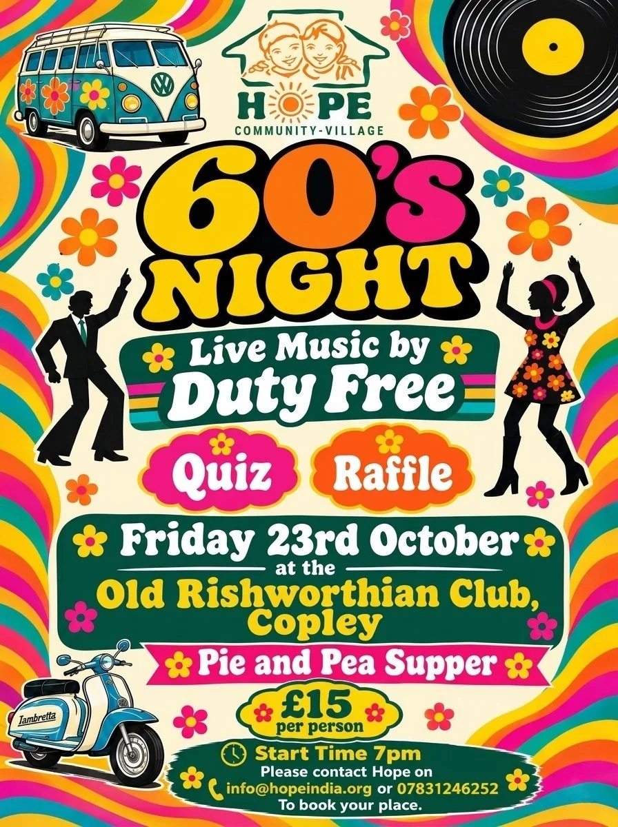 60's Night on 23rd October