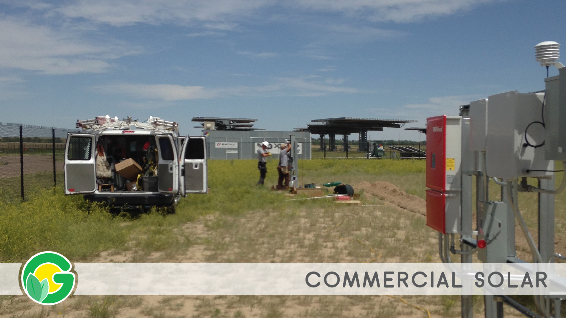 Commercial Solar Job Site