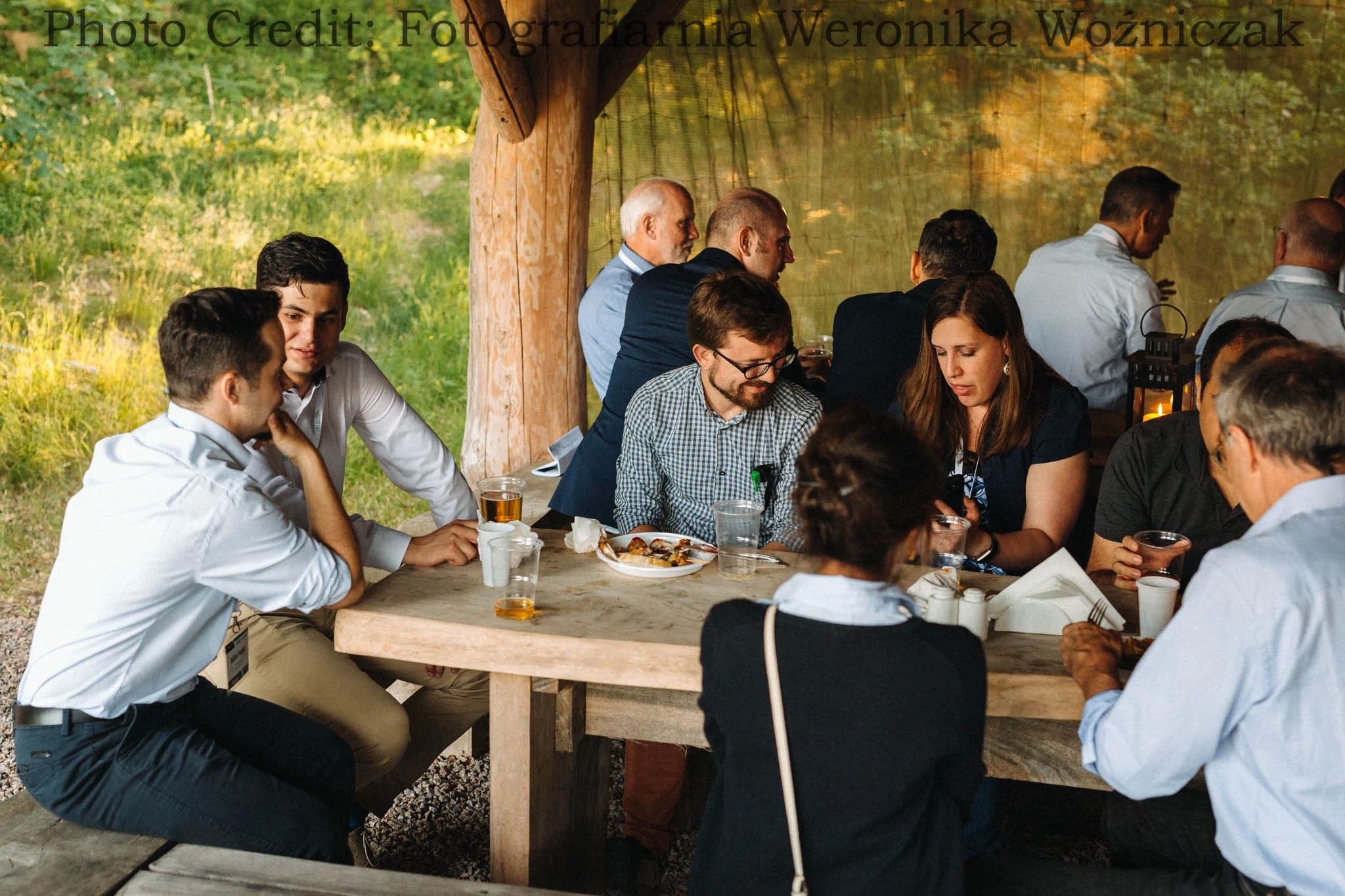 Eating Polish BBQ at IFBC2018 in Poland Photo Credit: Fotografiarnia