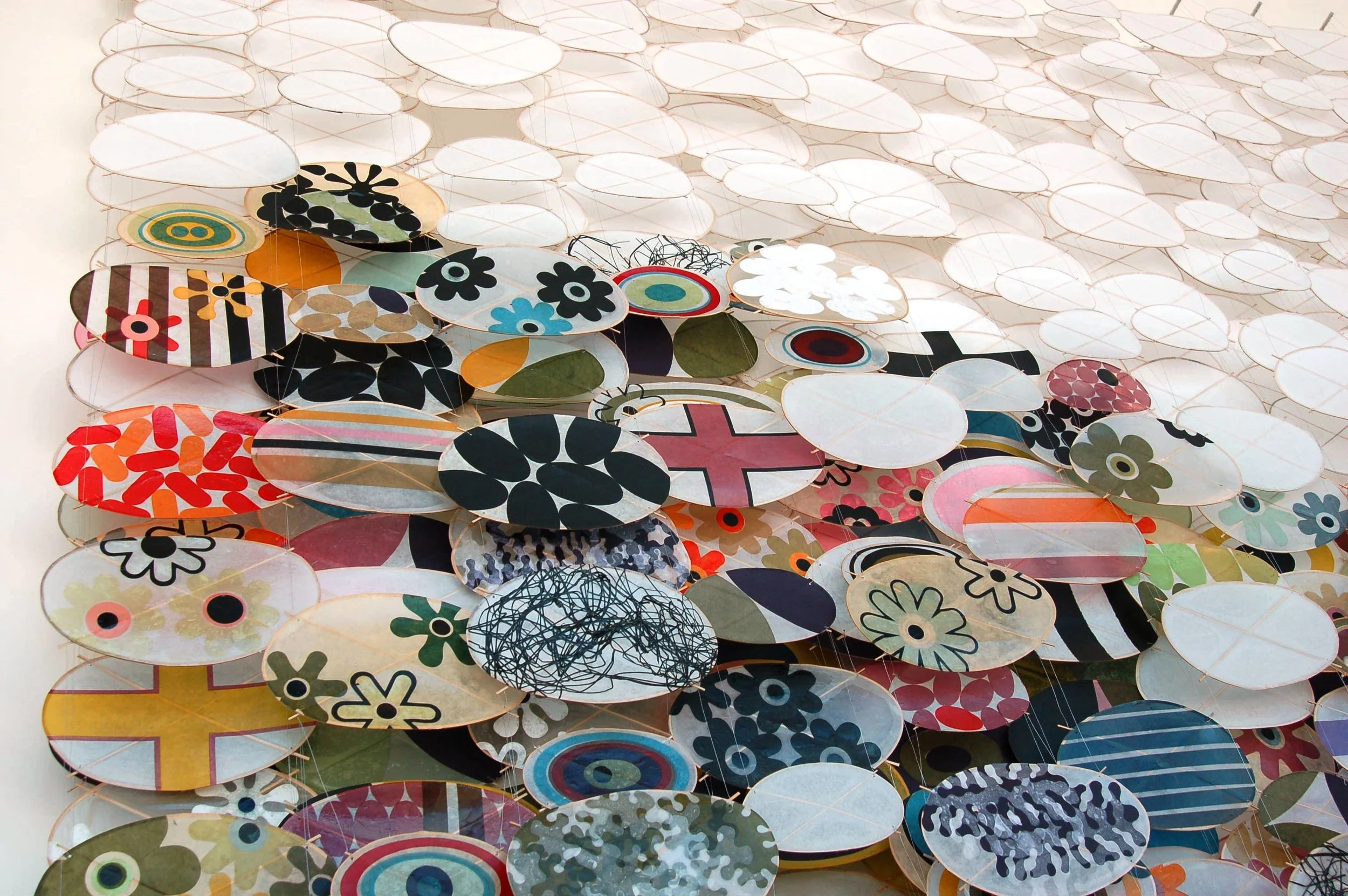 Pink Morning Cloud Blanket , Jacob Hashimoto Bronze