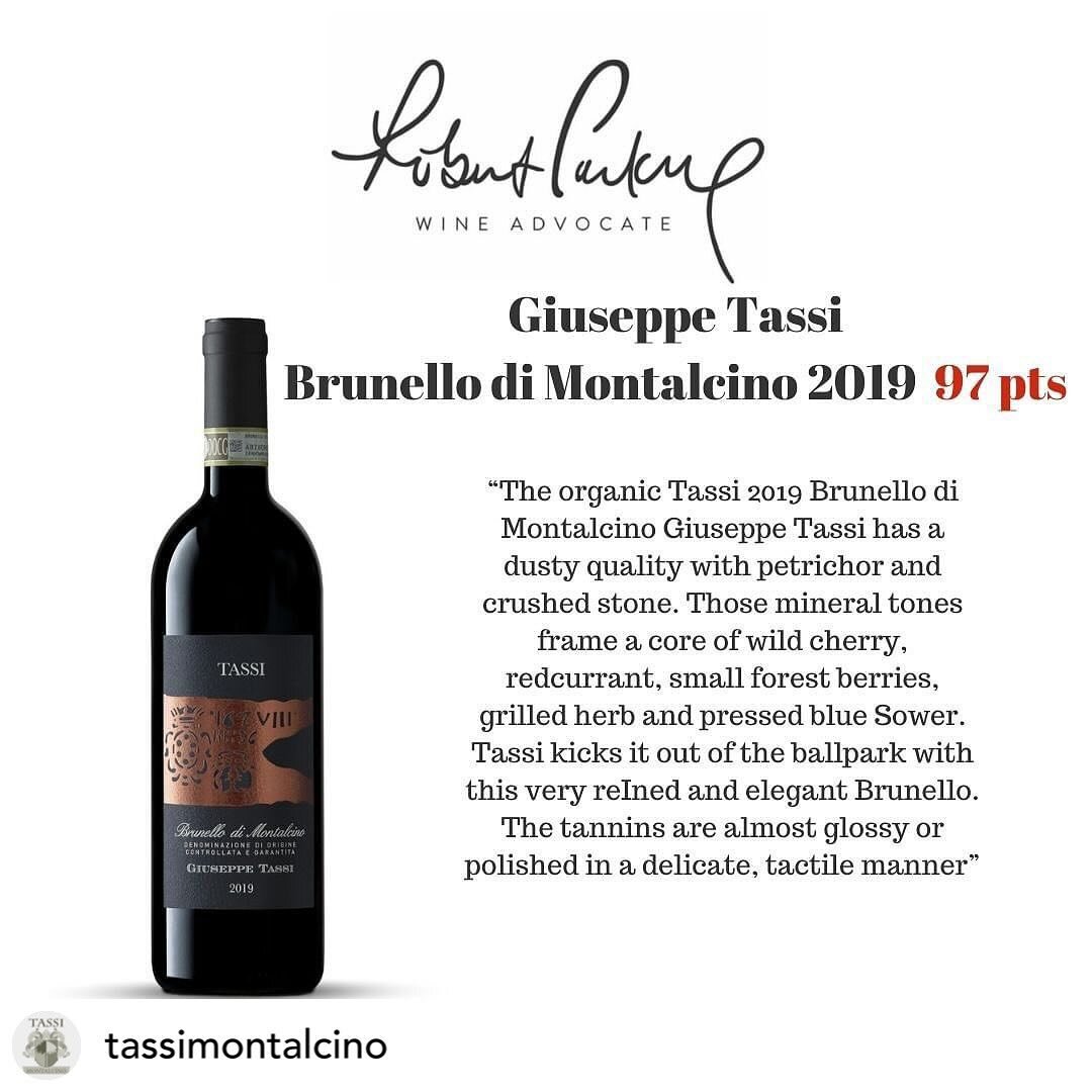 @tassimontalcino Thank you very much @monicalarner and all the @wine_advocate team for such a great reviews!

#brunellodimontalcino #lyrawine