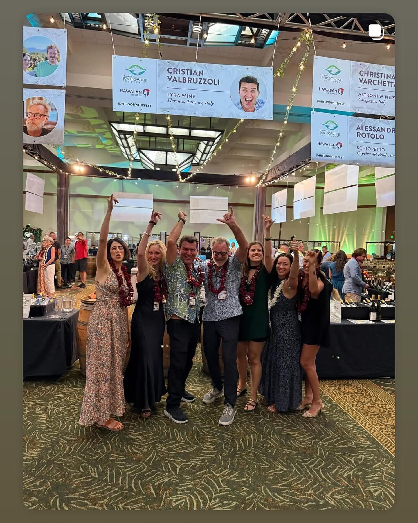 We did again Lyra wine @hifoodwinefest amazing wine and food festival thank you @chefroyyamaguchi @denise_yamaguchi @alanwongs @aya.leslie to having us ❤️❤️❤️❤️